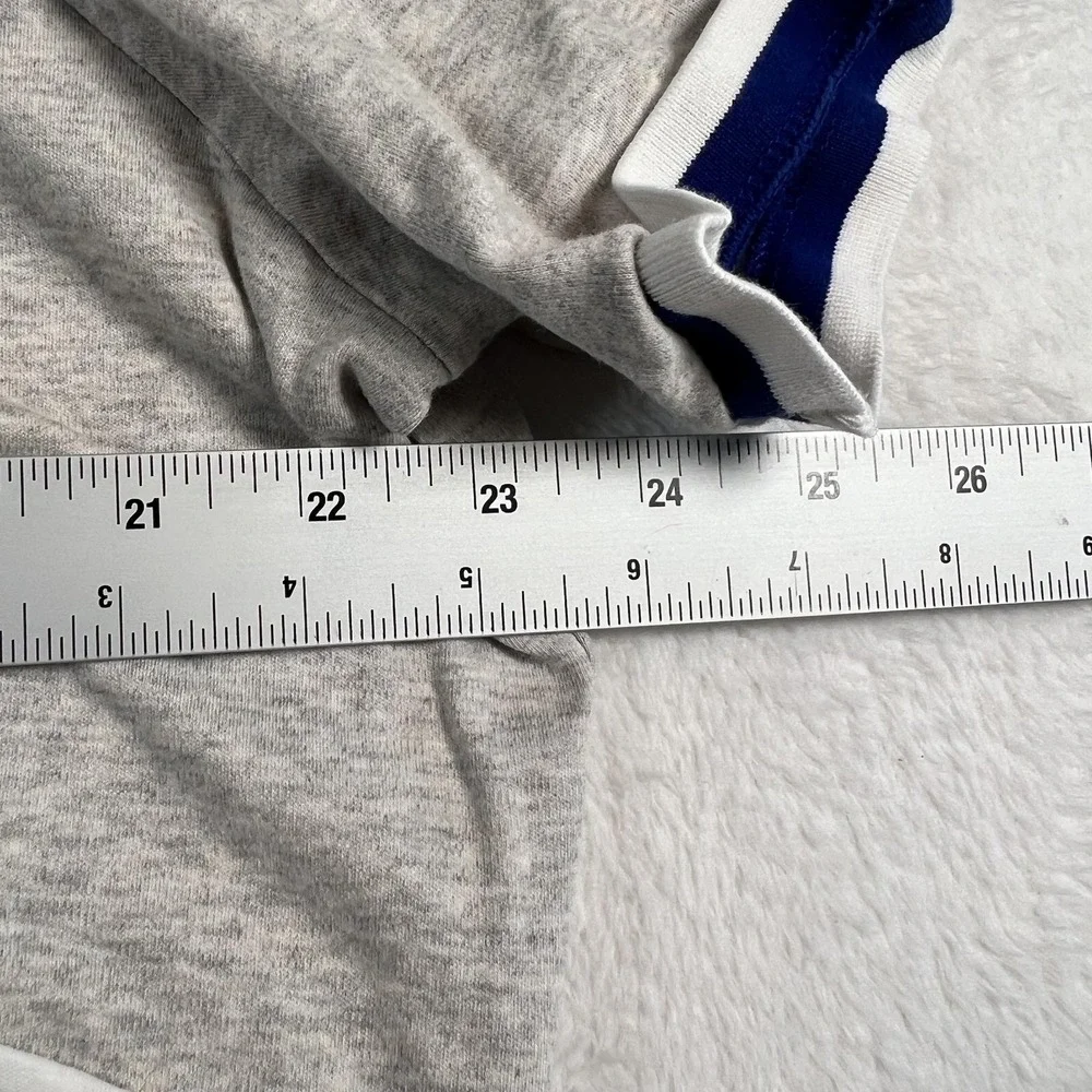 Polo Ralph Lauren Polo Shirt Mens XL Gray Blue White Colorblock Classic Pony